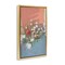 Stupell Industries Flowers in Jeans Pocket Framed Floater Canvas Wall Art Design by Nataly White